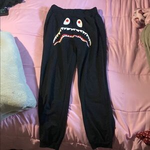 BAPE Shark sweat pants